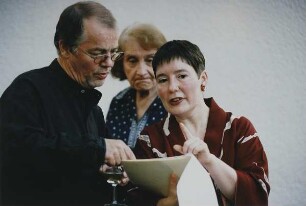 Volker Braun und Brigitte Oleschinski