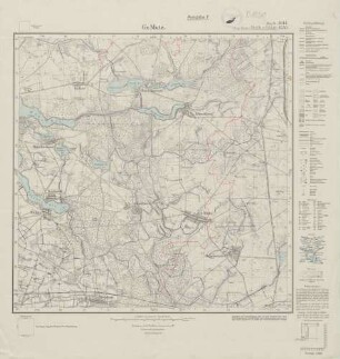 3044 (alte Nr.: 1550) Gr. Mutz, Meßtischblatt (4cm - Karte)