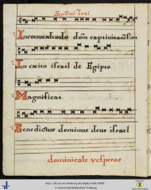 [38v - 47r] Antiphonen zu den großen Horen.