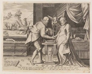 Allegorie der Liebe (Manus Manum Lavat - Eine Hand wäscht die andere)