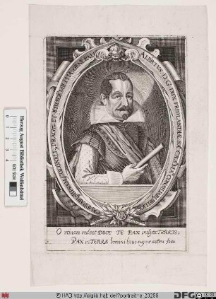 Bildnis Albrecht (Eusebius Wenzel) von Wallenstein (eig. Waldstein)