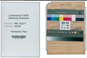Entnazifizierung Paul Fischbach , geb. 21.03.1914 (Lokheizer)