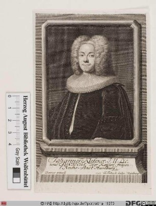 Bildnis Johann Klefeker