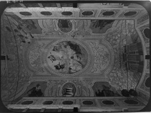 Gleina. Kirche (1696-1697). Decke