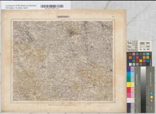 [Topographische Karte 1 : 80.000 von Rheinland und Westfalen-Generalstabskarte -]. Münster. Nr. 1. LF 25° B 51°45'. CHBH / [Prägestempel] Simon Schropp in Berlin