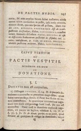 Capvt Tertivm De Pactis Vestitis