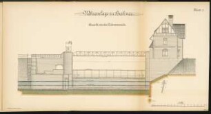 Walzenwehr, Brahnau: Ansicht 1:100