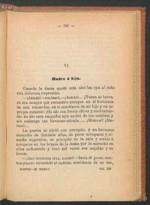 VI Madre é hijo.