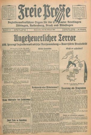 Freie Presse 1933 (Nr. 45)