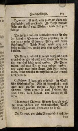 175-184, Von Birnen
