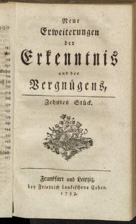 Zehntes Stück.