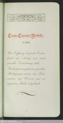 Conto-Corrent-Verkehr