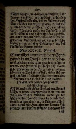 Das XXVIII. Capitel.