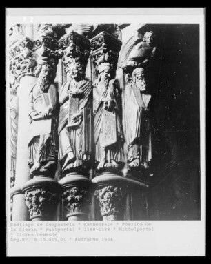 Kathedrale — Pórtico de la Gloria, Westportal
