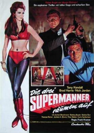 Die drei Supermänner räumen auf