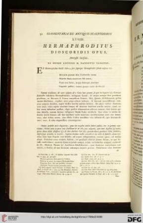 LXVIII. Hermaphroditus / LXVIII. Ermafrodito