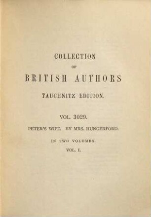 Peter's wife : a novel, 1