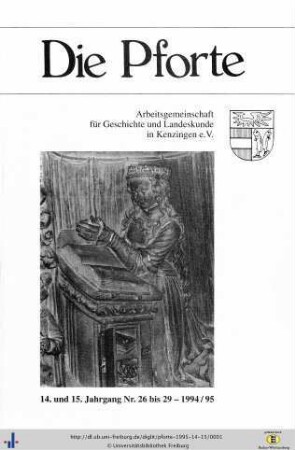 14. und 15. Jahrgang: Die Pforte