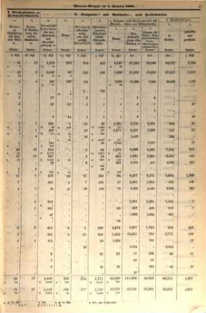 Übersicht der zum Eingange verzollten oder zollfrei abgefertigten Gegenstände. 1856