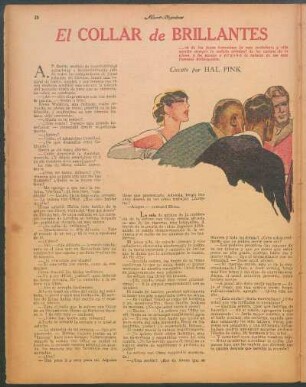 El collar de brillantes : Cuento por Hal Pink