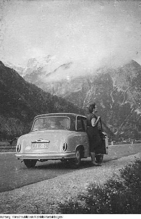 Reise nach Italien, Reisepass der BRD von Erich Pohl, Landschaften, Turm von Pisa, u.a., Mai 1957