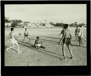 Am Strand von Santos (Sao Paulo)
