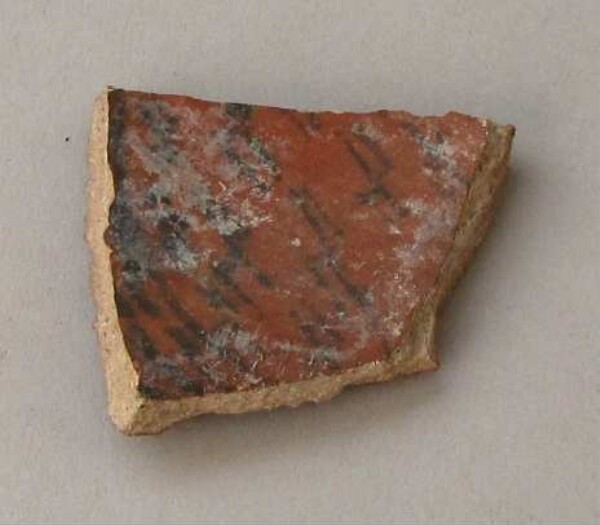 Fragment of a clay vessel