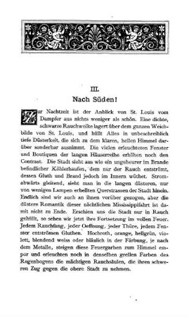 Nach Süden!