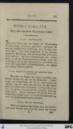 XI. Hauptstück.