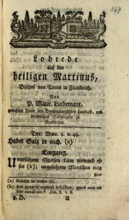Sammlung auserlesener Kanzelreden über die vornehmsten Gegenstände in der Kirche, 8. 1780