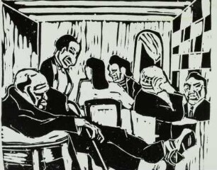Illustration zu dem Zyklus "Berlin"