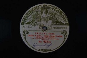 Ernani : Cavatina di Elvira - Ernani, Ernani involami / (Verdi)