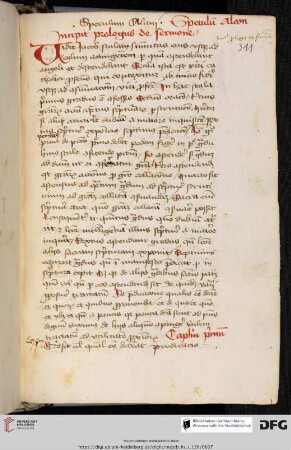 Alanus ab Insulis, Summa de arte praedicandi