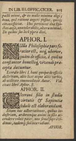 Aphor. II.