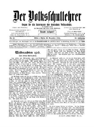 Weihnachten 1916 : zum dritten Weihnachten