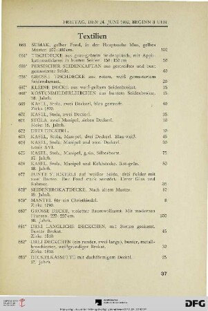 Textilien (Nr. 663-715)