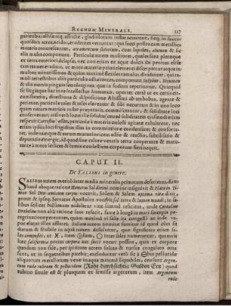 Caput II. De Salibus in genere.