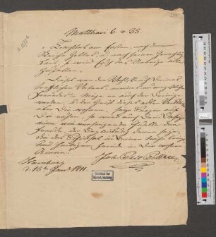 Albumblatt für Philipp Otto Runge