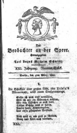 9. Stueck, 4. Maerz 1822