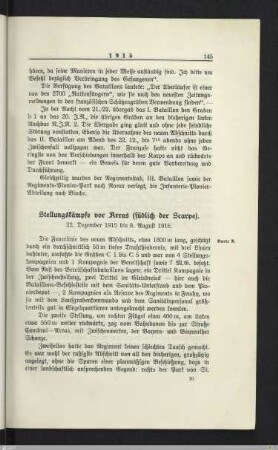 Stellungskämpfe vor Arras (südlich der Scarpe)
