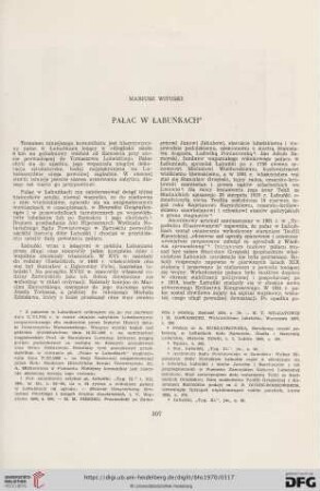Pałac w Łabuńkach