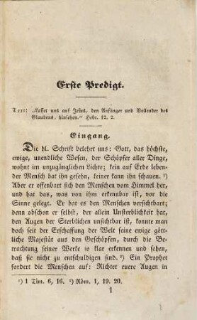 Das Bild des leidenden Heilandes in sechs Predigten und Betrachtungen für alle Christen ...