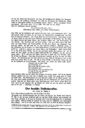 Der deutsche Volkscharakter