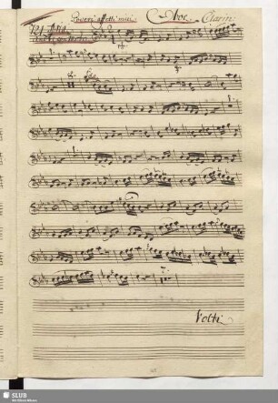 721. Aria: Poveri affetti miei / Naumann, J.G.