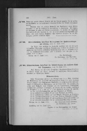 Bekanntmachung, betreffend die Zollabfertigung von wollenen Tuch- und Zeugwaaren