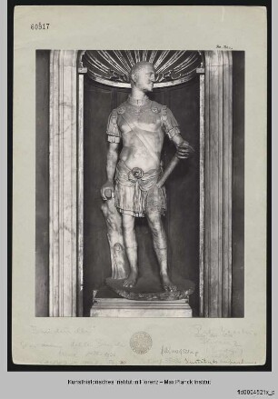 Skulpturen der Tribuna dell'Udienza : Giovanni dalle Bande Nere