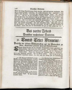 Das vierdte Zehend deutscher verstorbener Gelehrten.