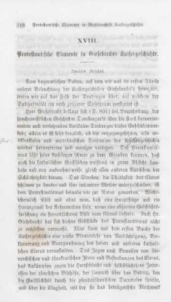 318-331 Protestantische Elemente in Giesebrecht's Kaisergeschichte : zweiter Artikel