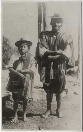 Indianer aus der Gegend von La Falda bei Córdoba (?)