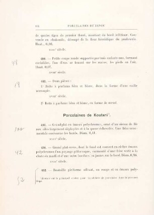 Porcelaines de Koutani